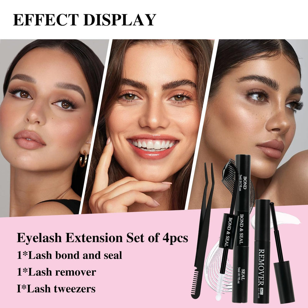 Mayhug tweezers with built-in brush top for fluffy lashes