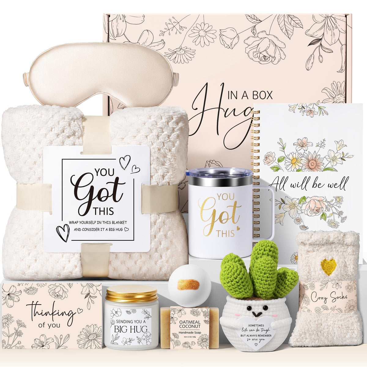 MAYICIVO Get Well Gifts blanket delivers warm comfort for recovery days.