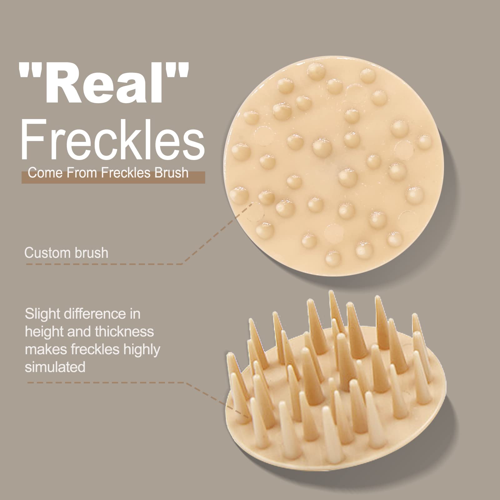 MAYKOO Freckle Cushion: acabado mate para piel realista.