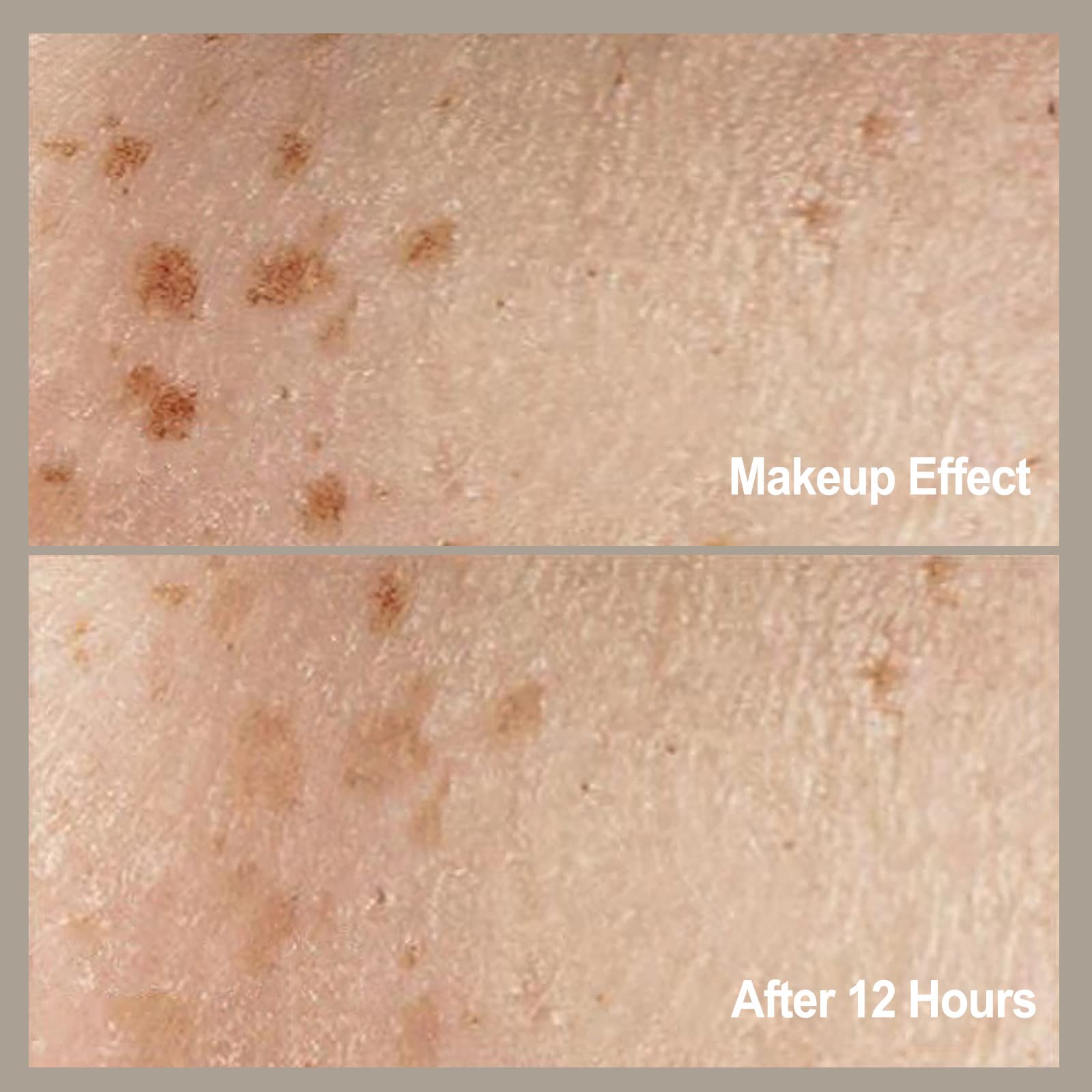 MAYKOO Freckle Cushion: color marrón claro para tono natural.