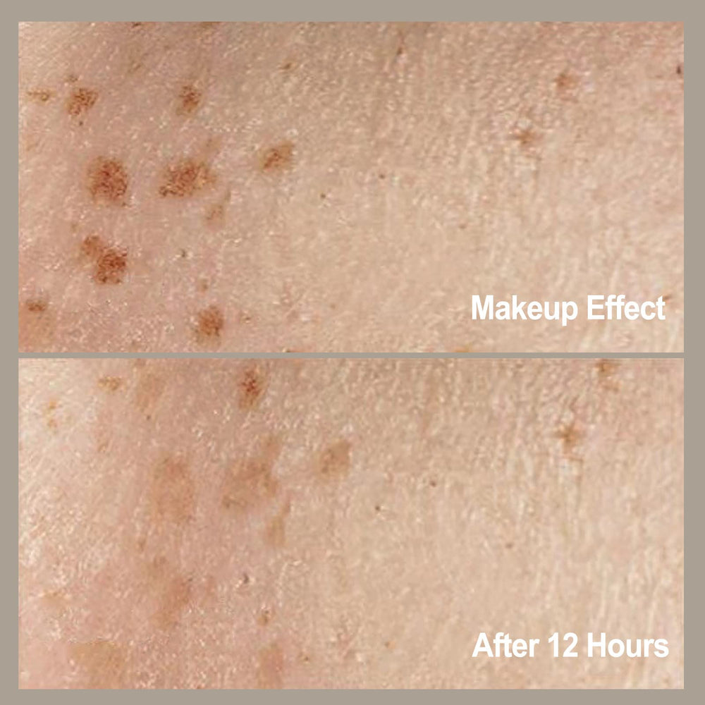 MAYKOO Freckle Cushion: color marrón claro para tono natural.