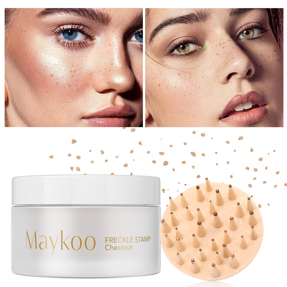 MAYKOO sello de pecas natural para piel, aspecto realista.
