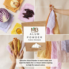 MB Herbals Alum Powder applied after shave for potential skin refreshment.