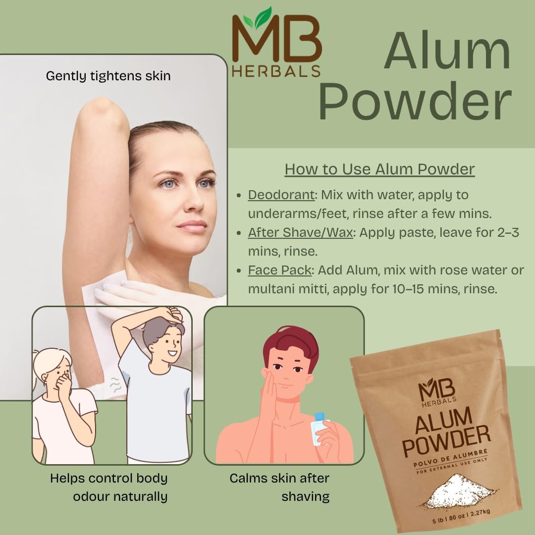 Leather mordant step with MB Herbals Alum Powder for natural treatment.