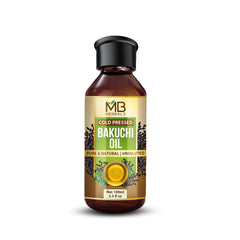 MB Herbals Bakuchi Oil envase compacto facilita almacenamiento y dispensación