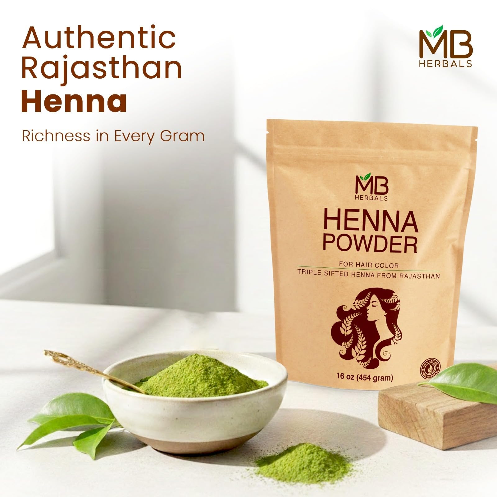 MB Herbals henna origin from Rajasthan, India ensuring traditional quality