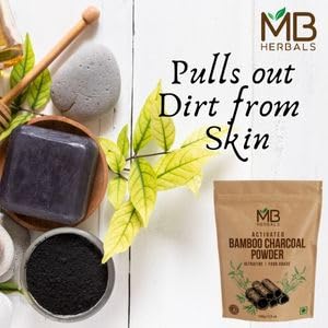 MB Herbals uso culinario carbon para horneados con color negro intenso
