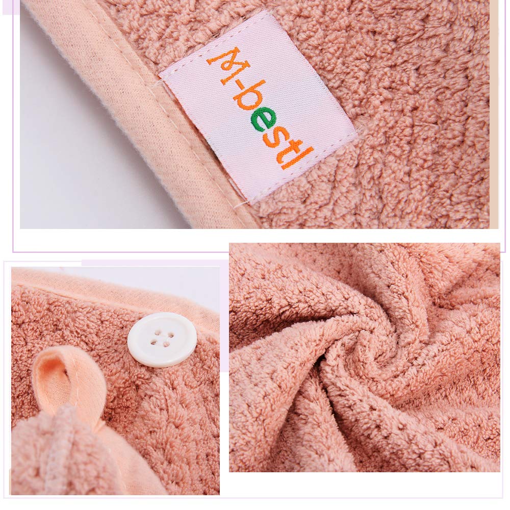 M-bestl tie hoop detail secures towel during routine and prevents slipping.