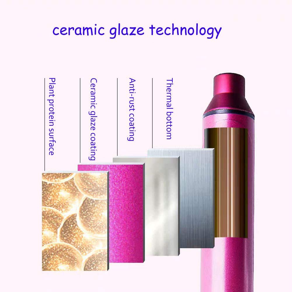 MBHAIR wand heats up quickly for faster styling.