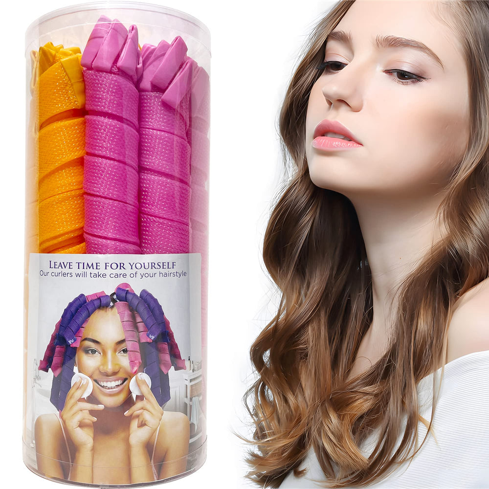 Sleep-safe no-heat curling ideal for overnight wear