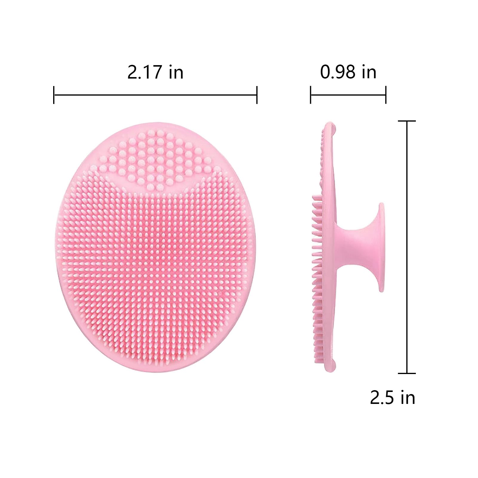 MCIGICM face scrubber showing a gentle massage action for refreshed skin.