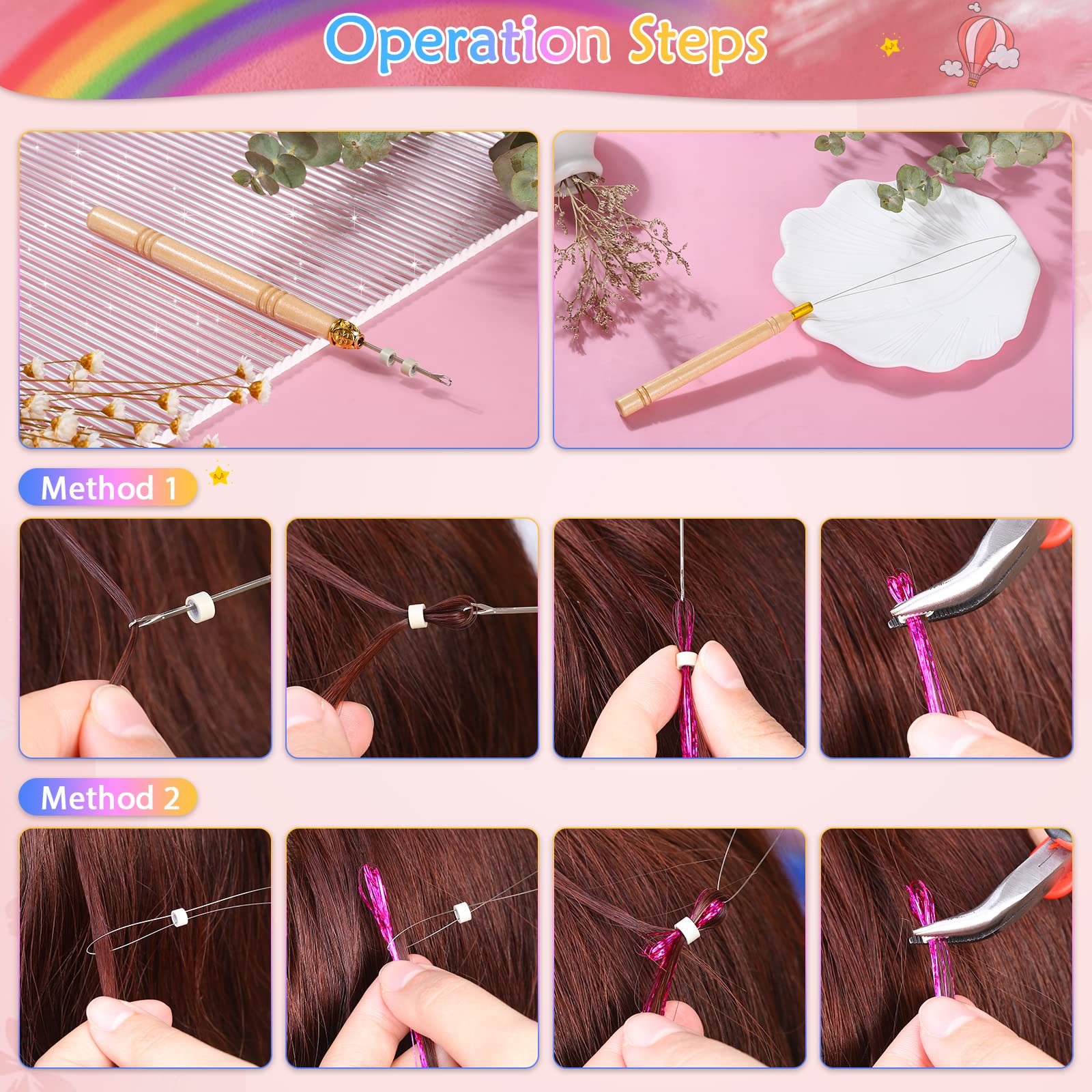 Mckanti party and daily fashion tinsel for events and everyday looks.