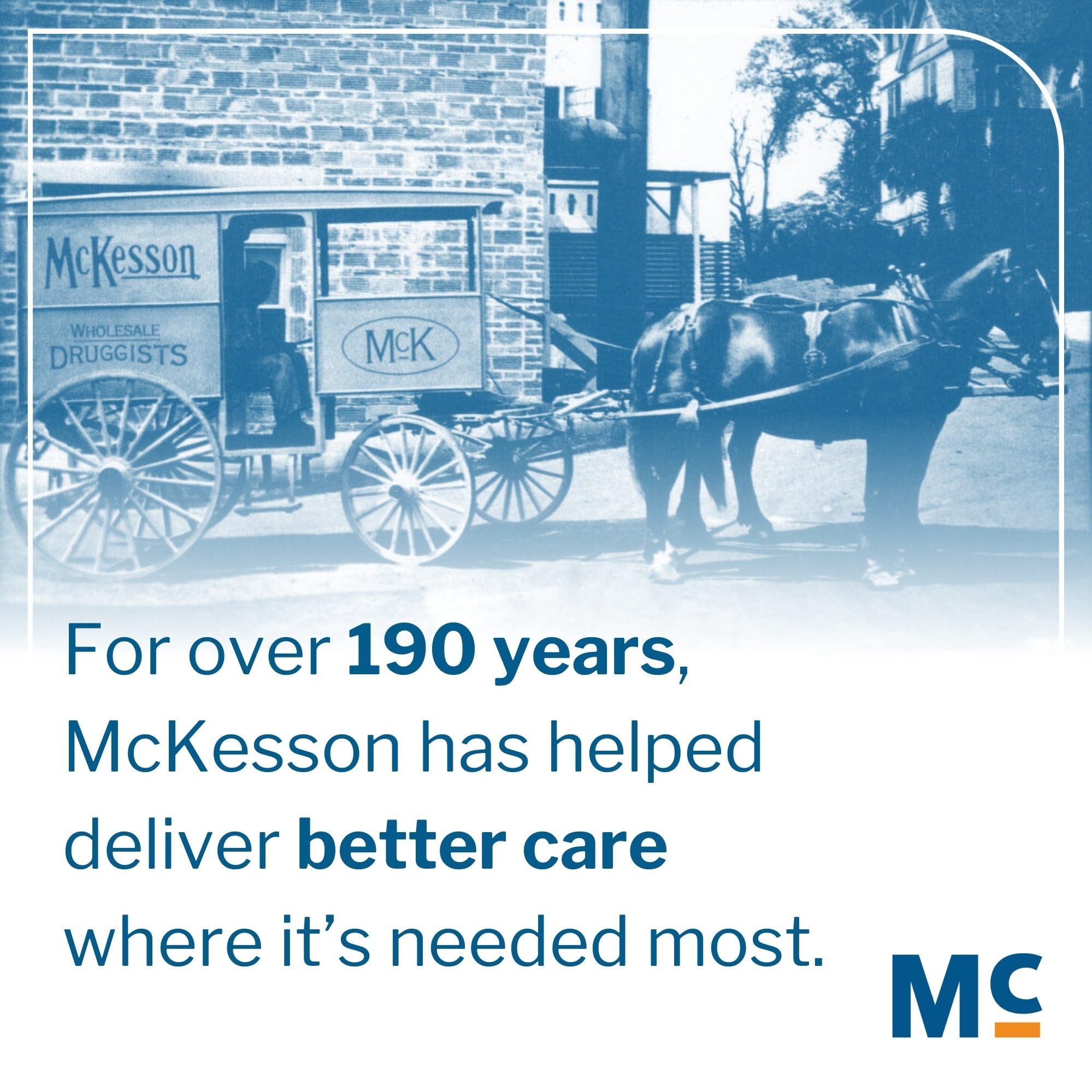 McKesson razor supports donation programs with ready-to-use supplies.