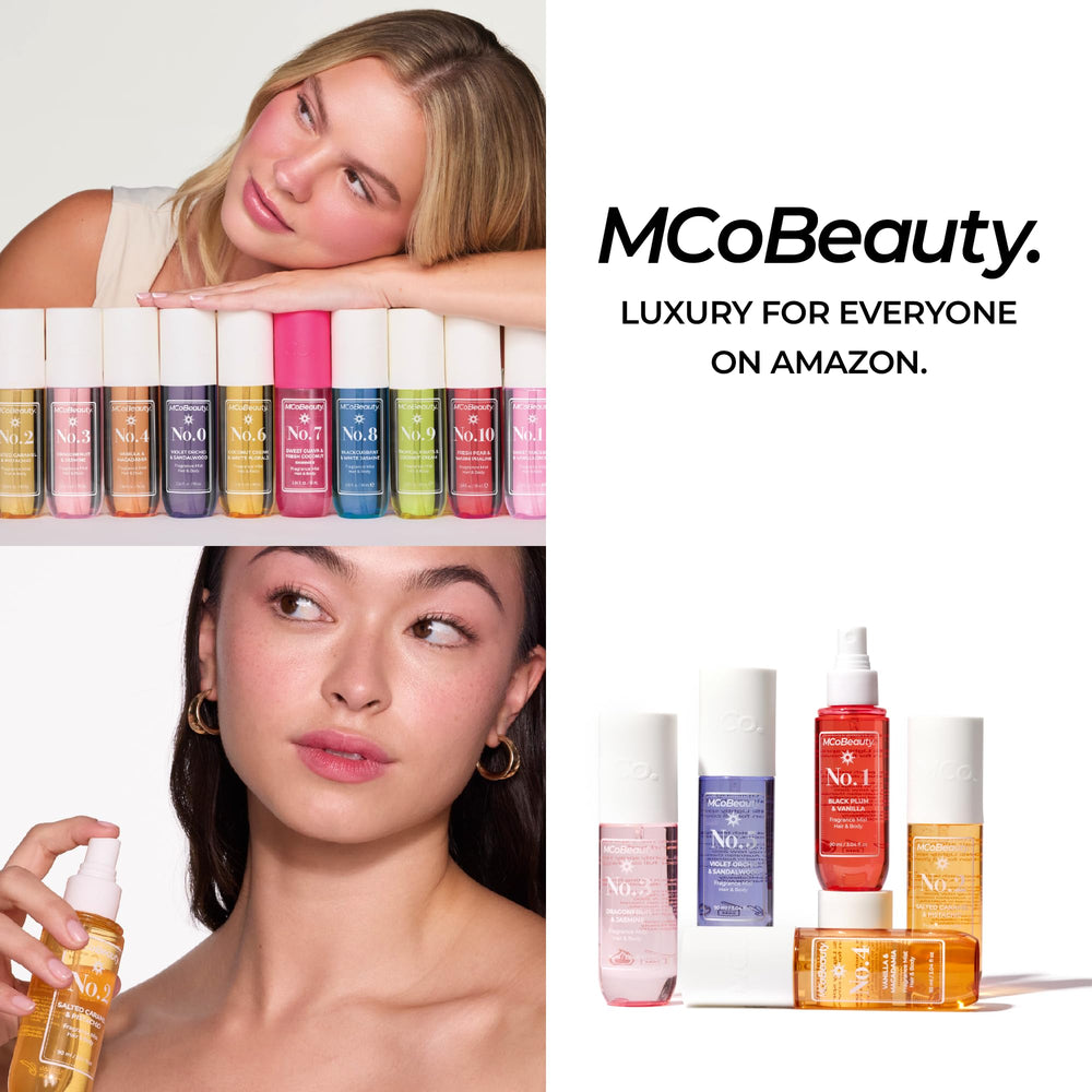 MCoBeauty Fragrance Mist No.2 gift-ready display appeal.