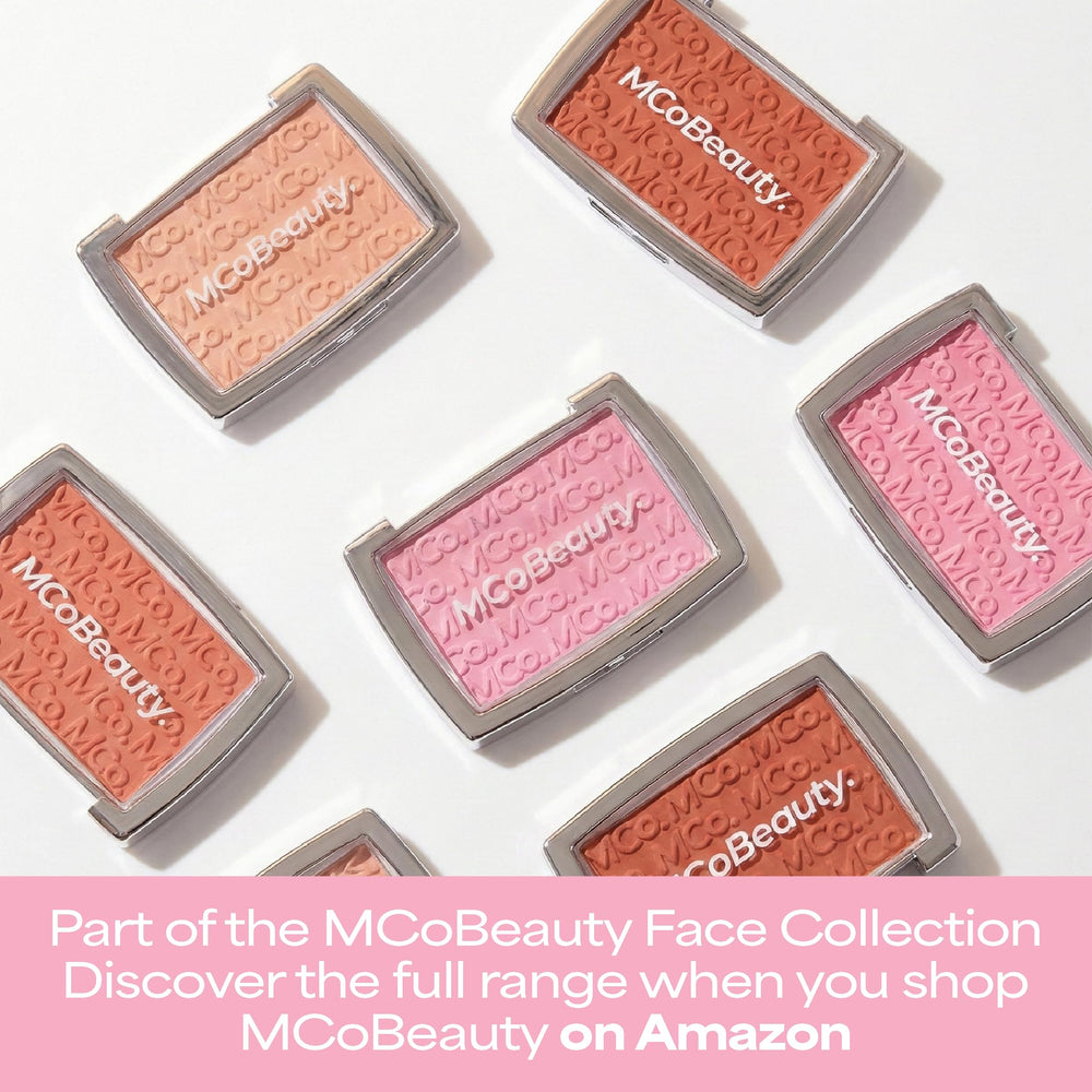 MCoBeauty Glow Up pH Powder Blush Vivi Pink formato compacto y practico.
