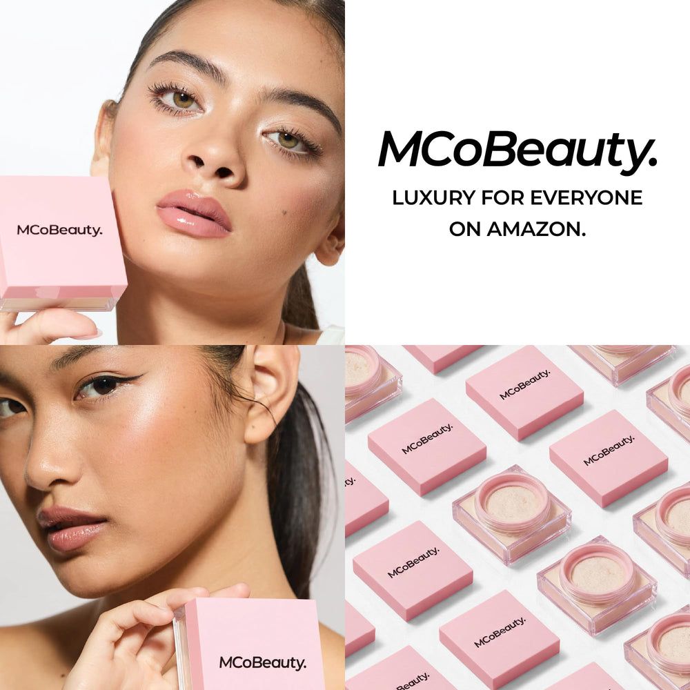MCoBeauty polvos Cool & Set aplicación rápida para rostro fresco