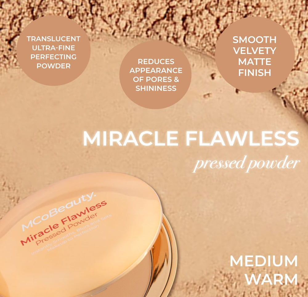 MCoBeauty Uso diario y de viaje: polvo ligero para completar el look.