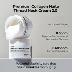 MDP Colágeno Naite Hilo Cuello Crema aplicación para firmeza de cuello