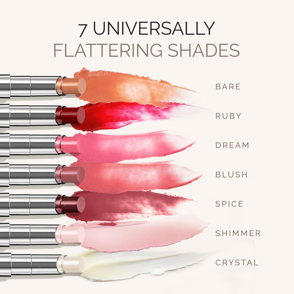 MDSolarSciences Dream shade on lips shows sheer color and natural glow.