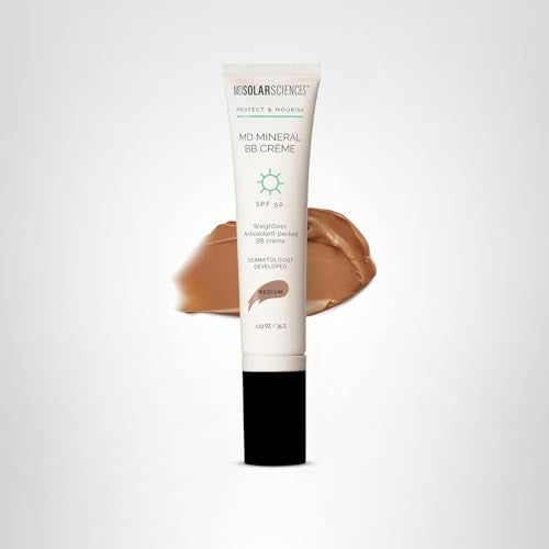 MDSolarSciences Mineral BB Creme SPF 50 daily-use image emphasizes everyday tinted SPF