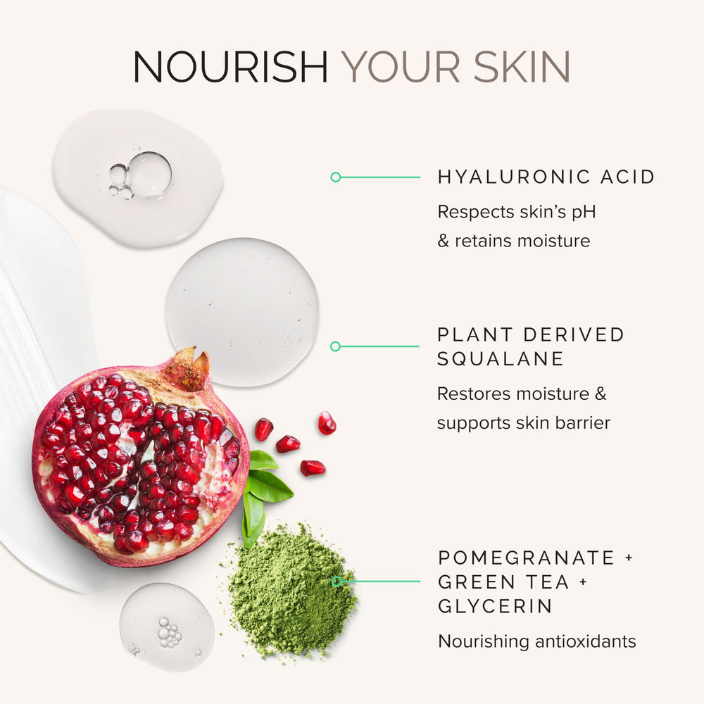 MDSolarSciences Wash Away Cleanser, espuma suave, exfoliación ligera para piel limpia.