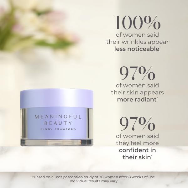 Meaningful Beauty Age Recovery Night Creme promotes firmer-looking skin and gentle radiance.