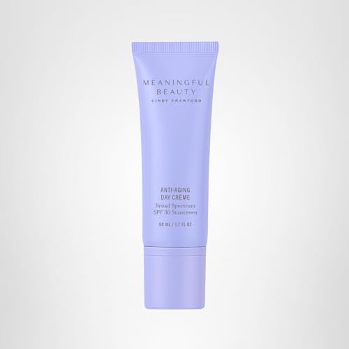 Meaningful Beauty Beyond bathroom shelf display for daily skincare routine.
