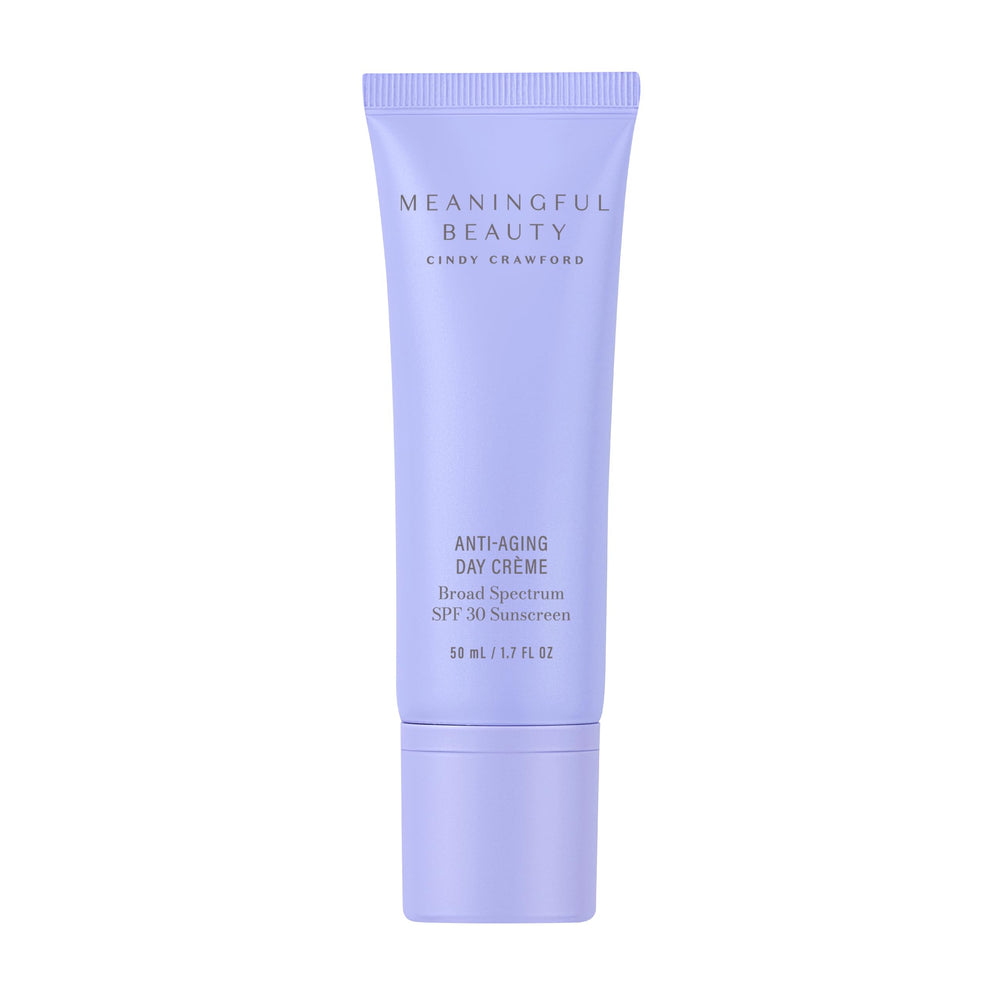 Meaningful Beauty Beyond bottle front, sleek design for daily hydration and protection.