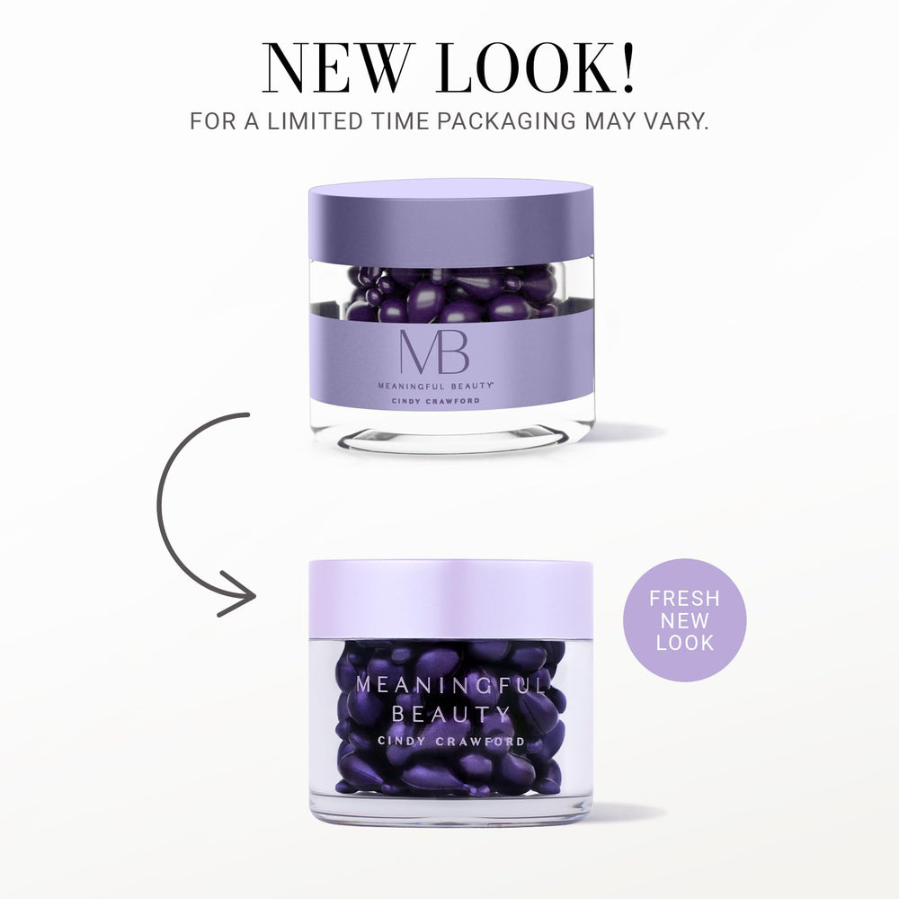 Meaningful Beauty capsule twist-off opening enables easy application