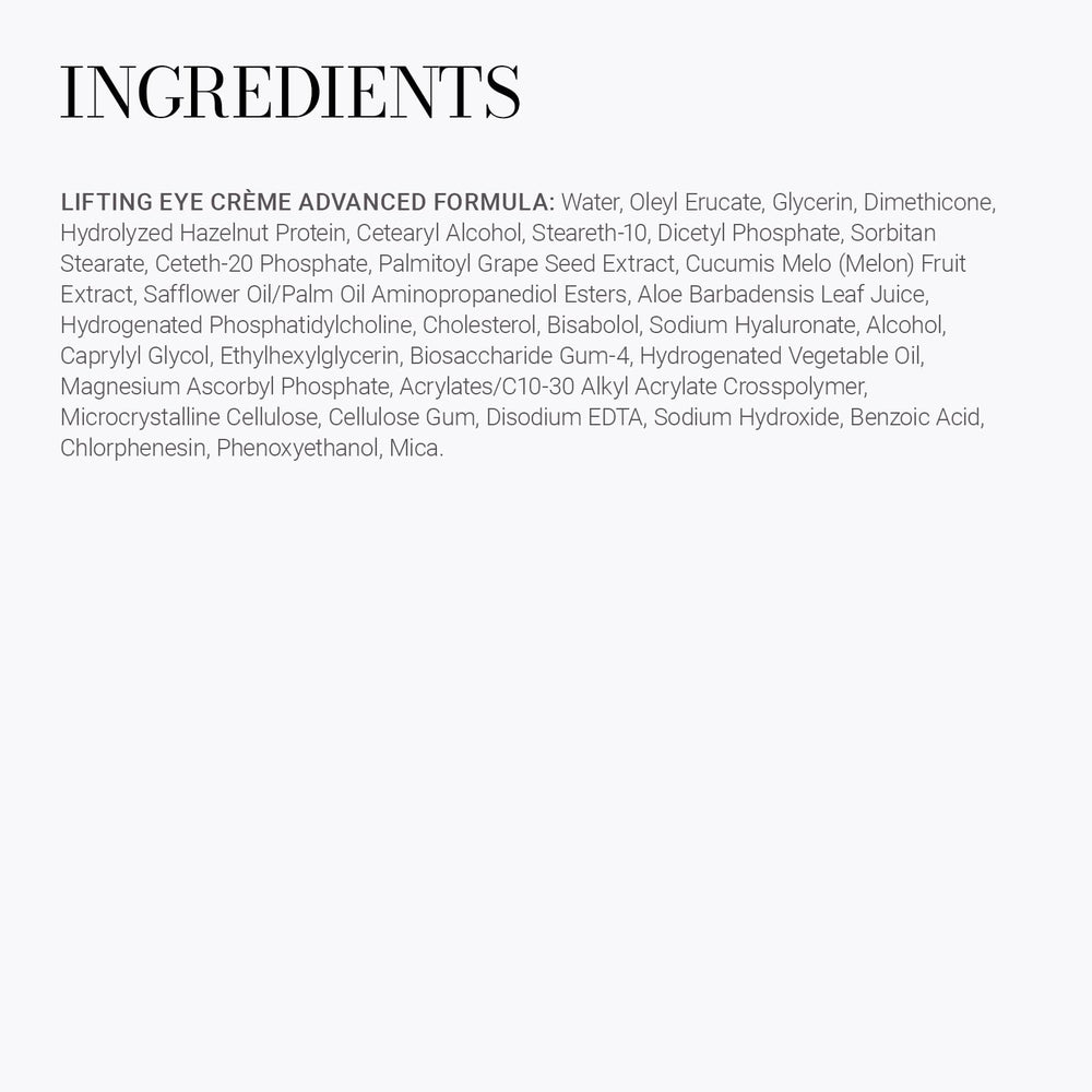 Meaningful Beauty Crema Elevadora para Ojos, se absorbe rápidamente y prepara para maquillaje