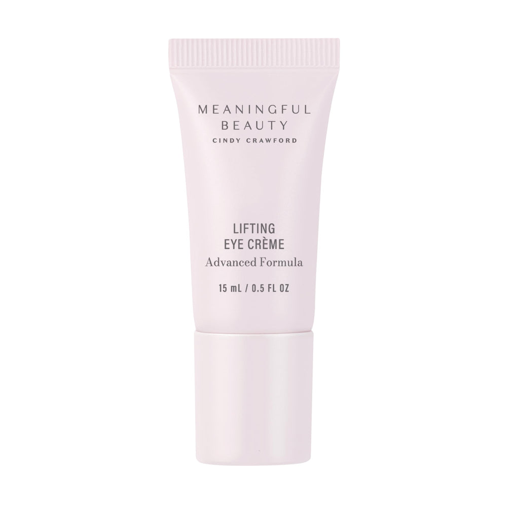 Meaningful Beauty Crema Elevadora para Ojos, bote compacto, hidratación profunda para el contorno