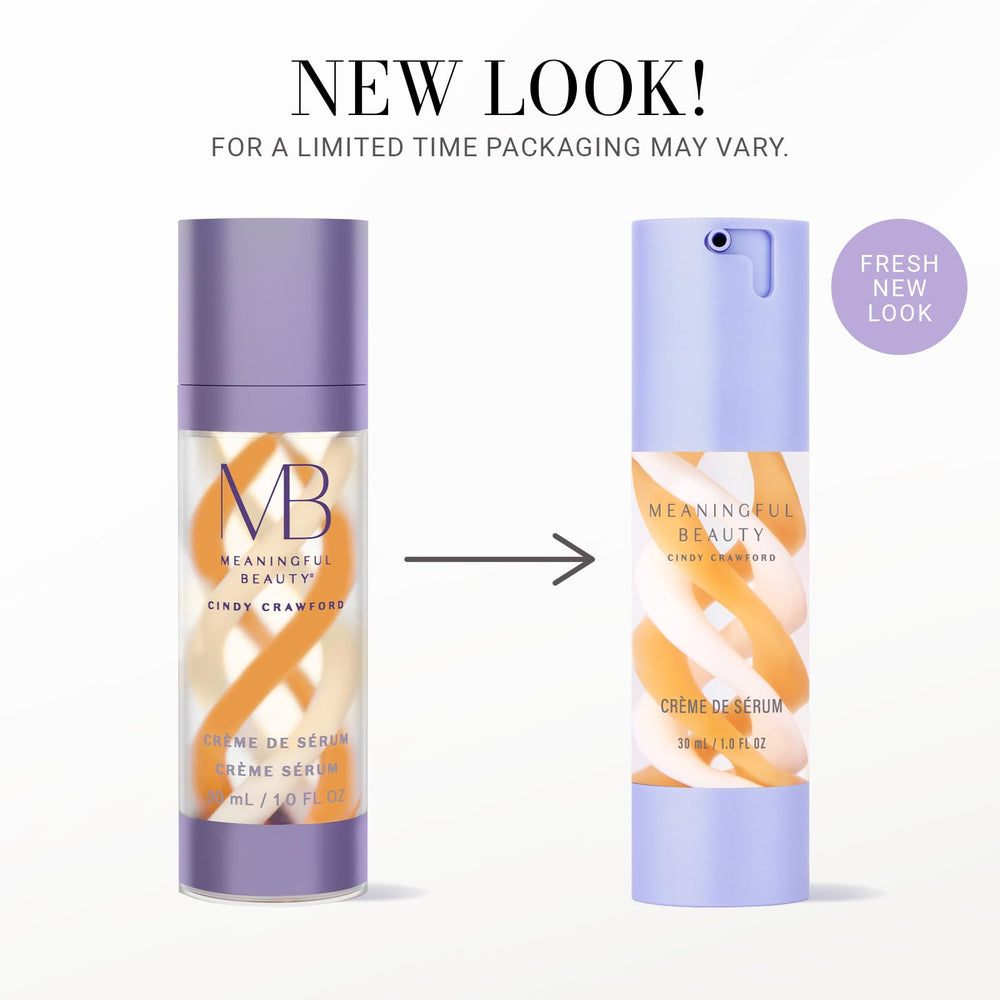 Meaningful Beauty Crème de Serum provides lightweight hydration for soft, smooth skin.