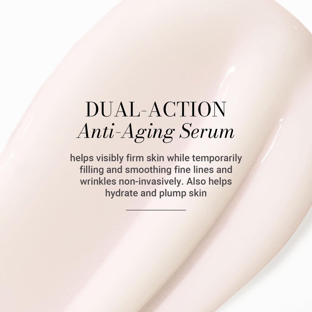 Meaningful Beauty Ultra Lifting serum pump-action demonstrates quick absorption