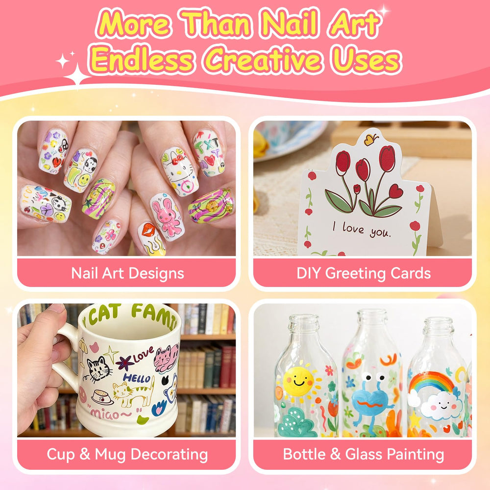 Mearens gift-ready set is perfect for nail art lovers.