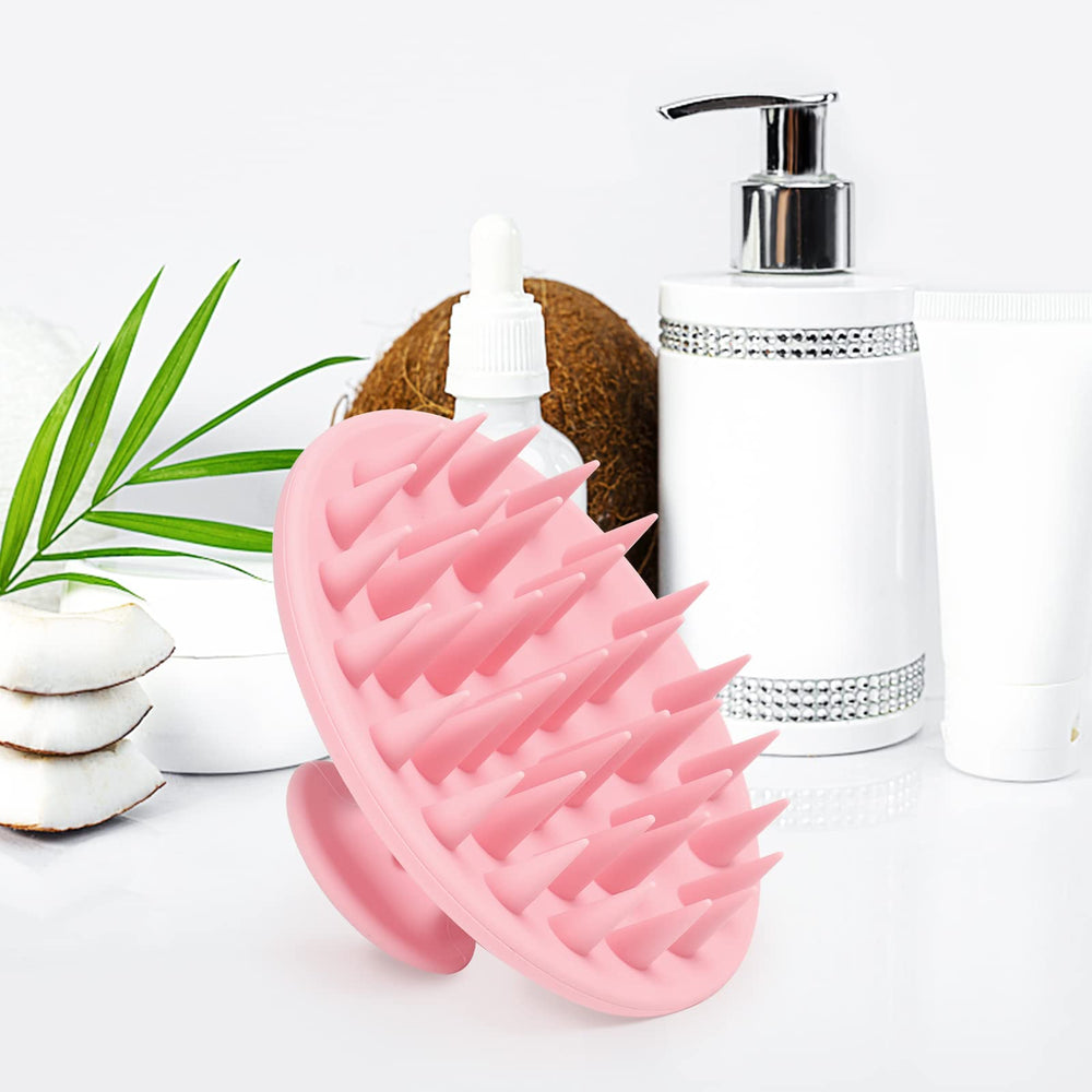 Meartchy scalp massager used in wet scalp care for a thorough cleanse.