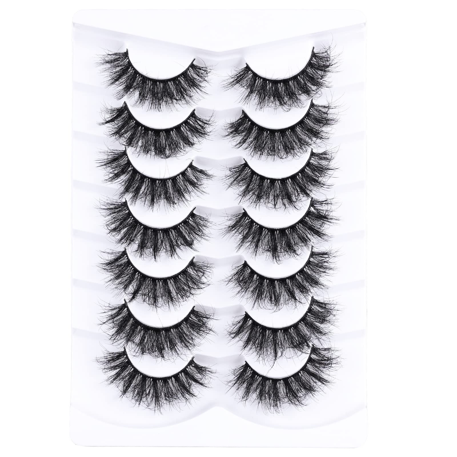 Mebver Lashes soft faux mink hair delivers light-weight comfort.