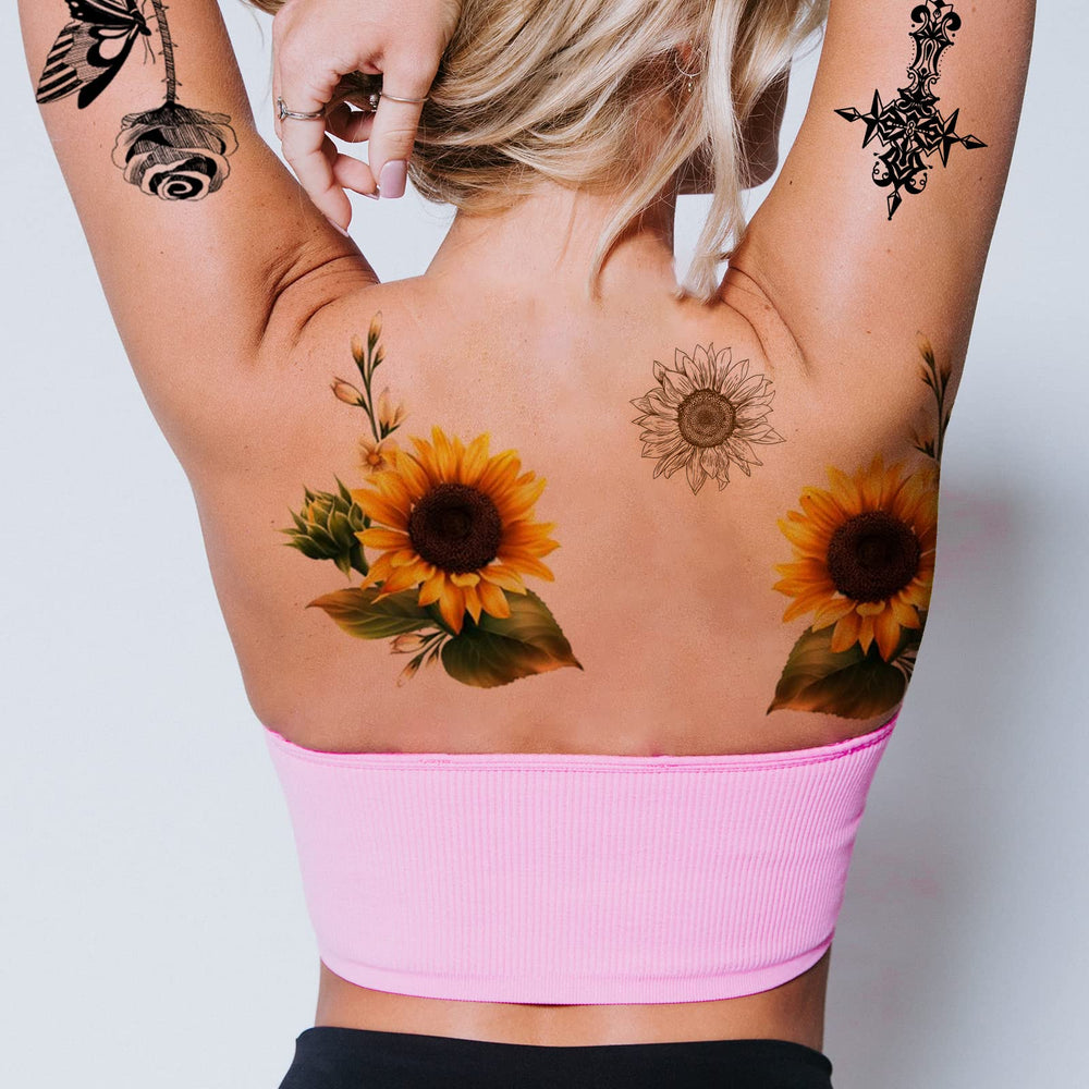 MECOLOUR instrucciones claras para usar tatuaje temporal imprimible.