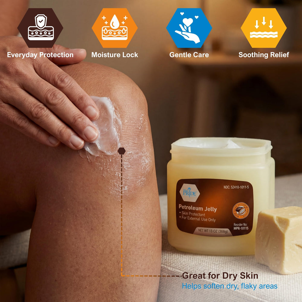 MED PRIDE skin-smoothing leaves a silky feel for daily comfort.