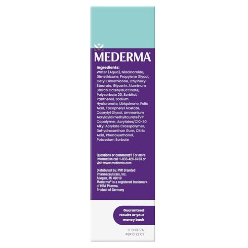 Aplicación inicial del sérum de cicatrices Mederma para hidratar la piel
