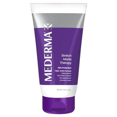 Mederma Stretch Marks Therapy cream swirl showcases rich texture and easy application.