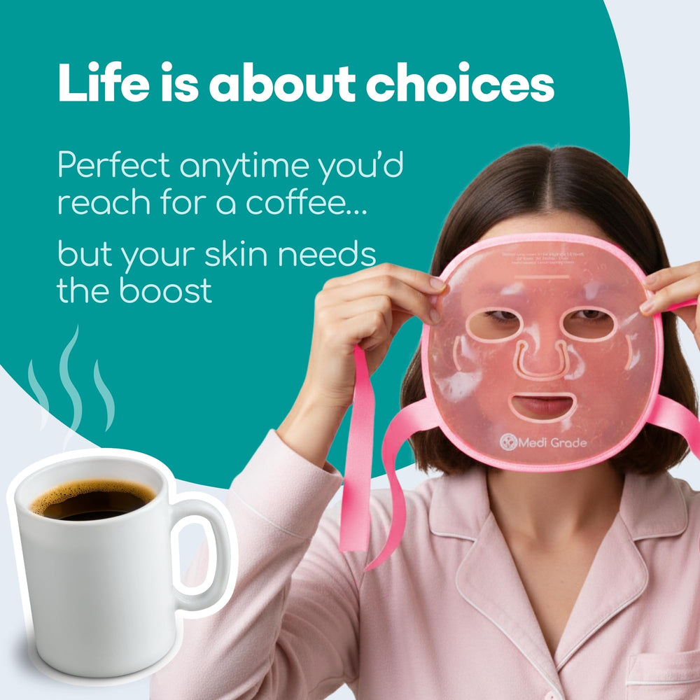 Medi Grade design with enhanced nose-gap for better coverage