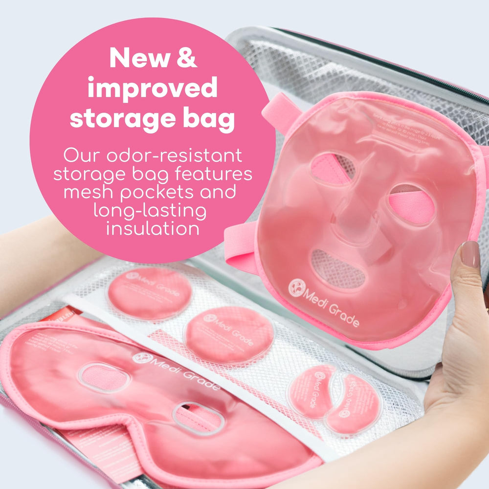 Medi Grade Lycra covers add comfort under the masks