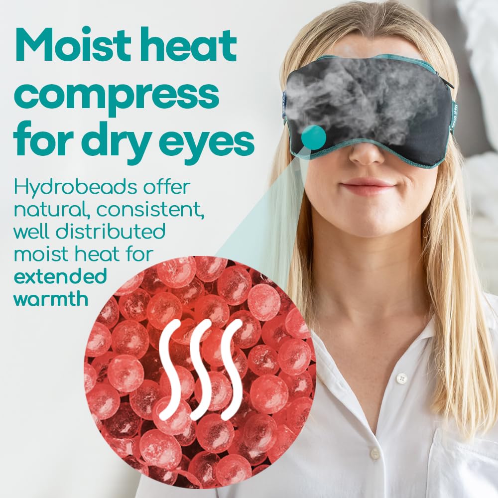 Medi Grade eye mask silk cover provides warm, comfortable contact with the skin.