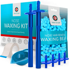 Medi Grade nose wax kit metal stick for reusable, precise waxing.