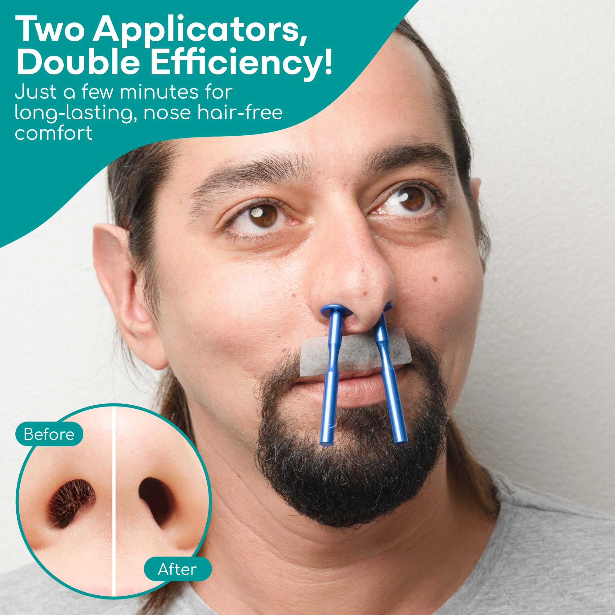 Medi Grade mustache tape protects skin during waxing sessions.