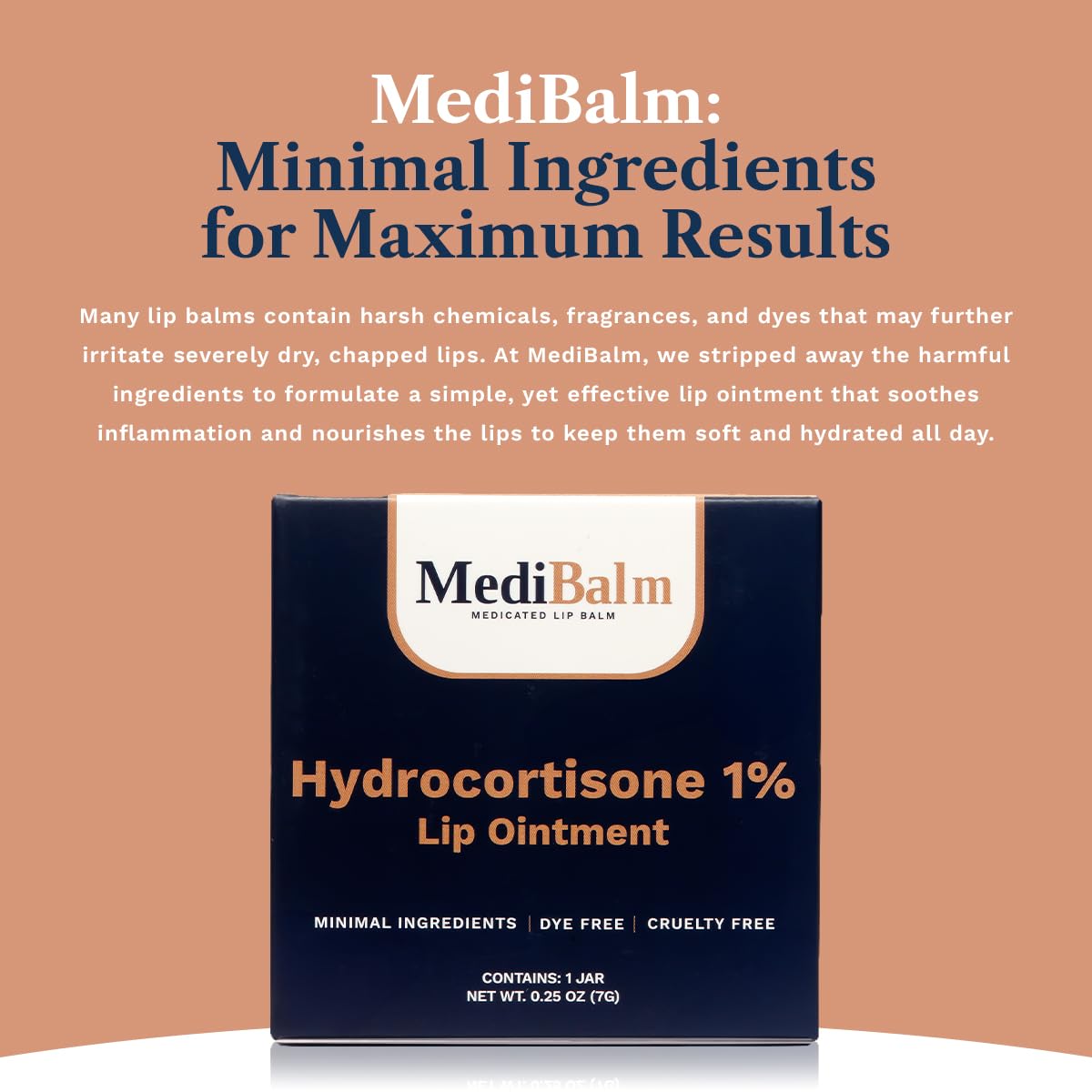 Hydrating formula forms a protective barrier against moisture loss.