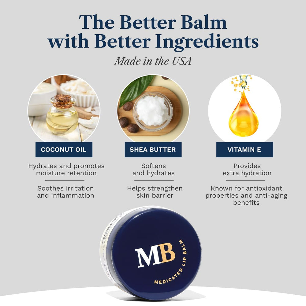 Pocket-size MediBalm for quick lip care during daily activities.