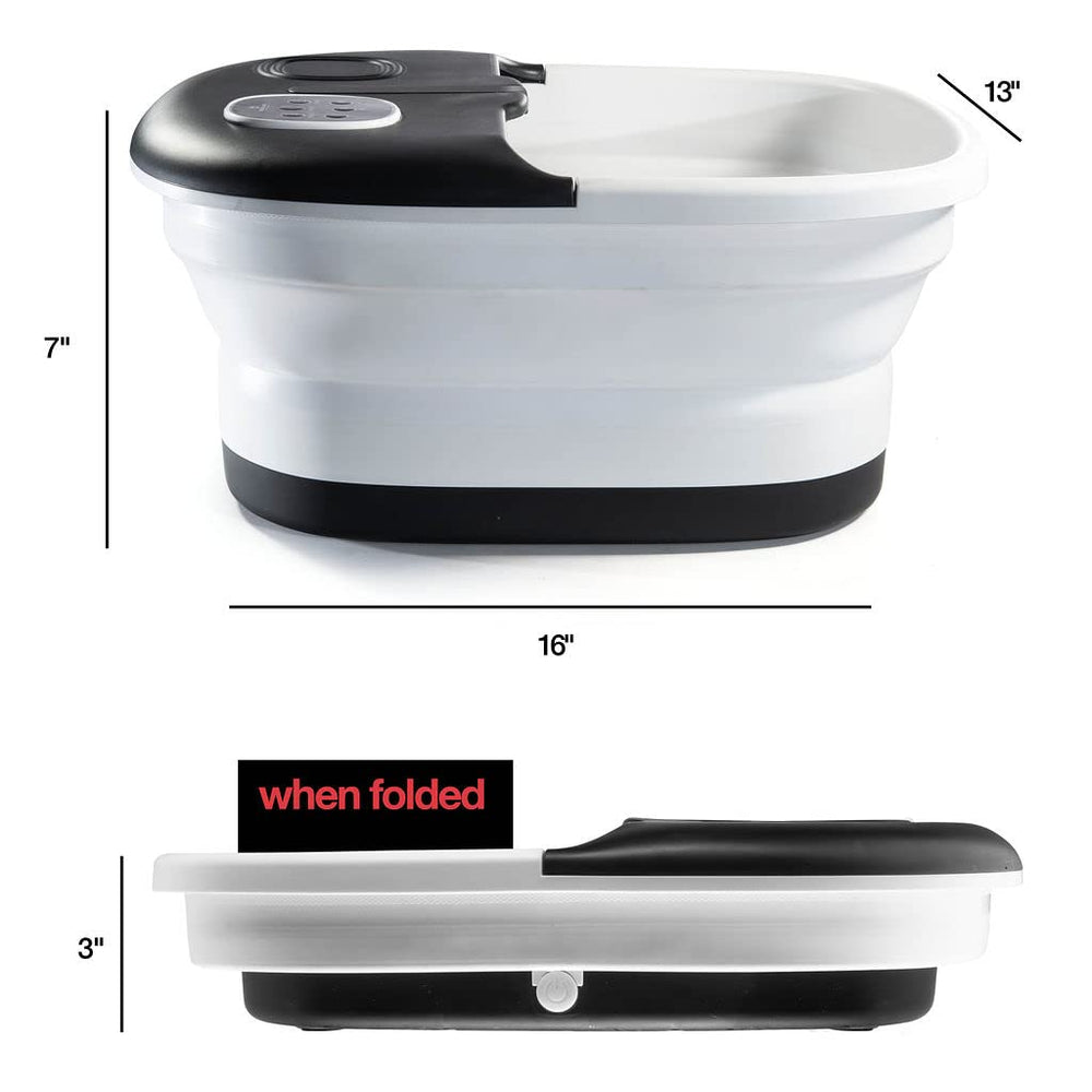 Medical King foot spa ergonomic foot shape design for comfort