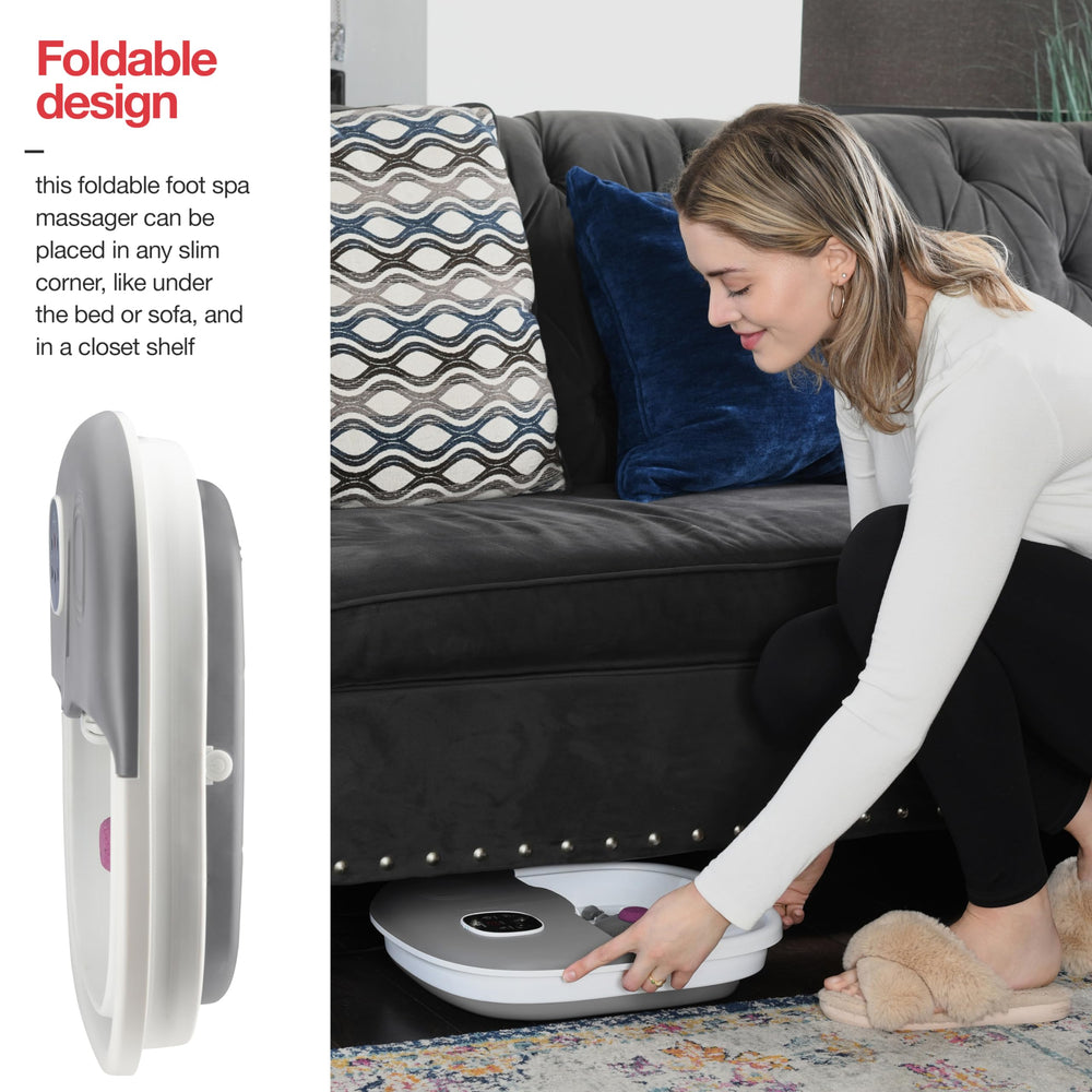 Medical King portable foot spa for home, office, or travel.