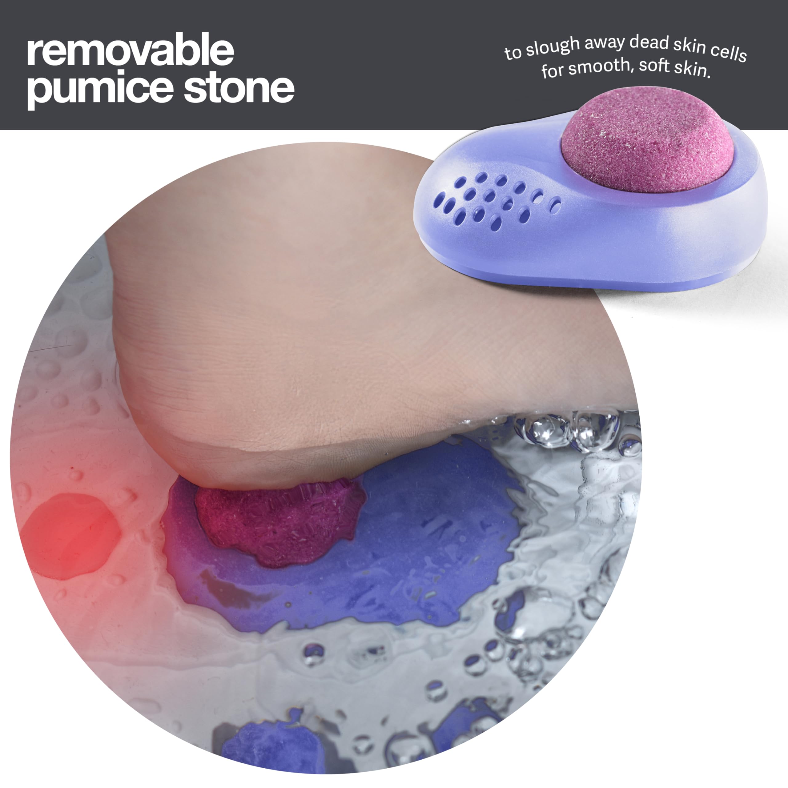 Medical King foot spa temperature control for personalized warmth